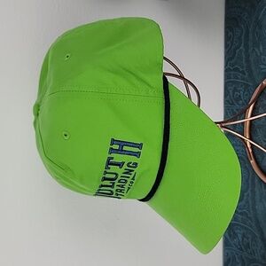Duluth Trading Co. Lime Green Snapback Baseball Cap